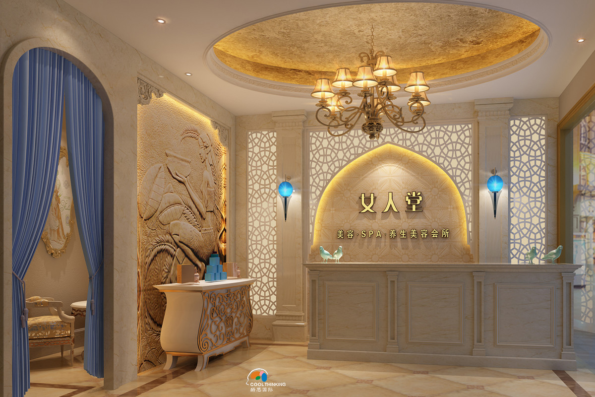 貴陽(yáng)美容會(huì)所裝修設(shè)計(jì)  歐式風(fēng)格
